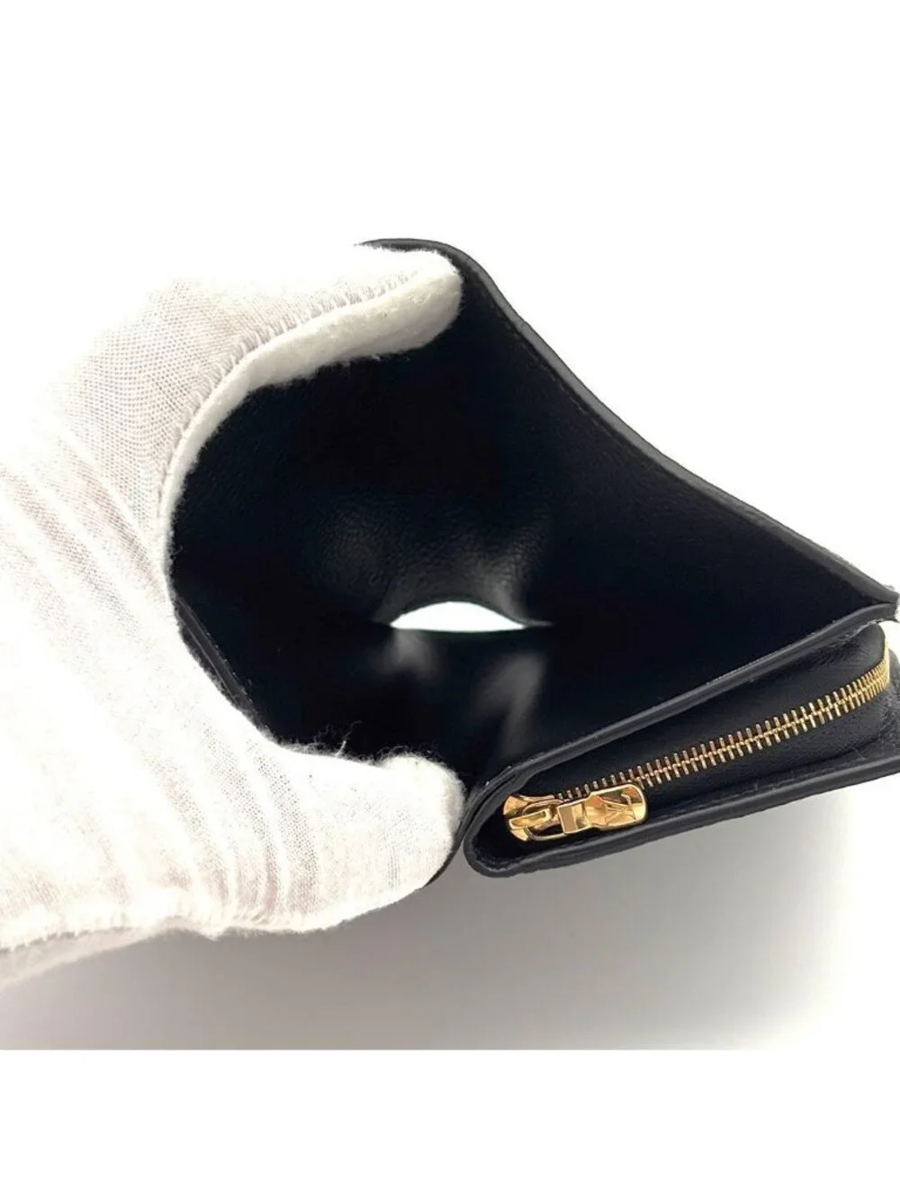 Louis Vuitton Wallet Empreinte Portefeuille Clair Black